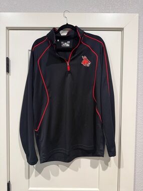 University of Central Missouri (UCM, CMSU) Black Quarter-Zip Pullover